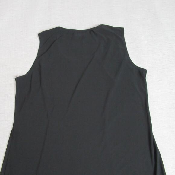 Ellen Parker Dress Womens L Red Black Sleeveless Colorblock Mod Retro Bodycon - Picture 4 of 10